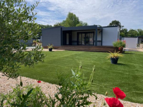 Cosy ecolodge with shared heated pool 10 from the beach